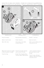 Preview for 8 page of Axor Edge 46460001 Installation/User Instructions/Warranty