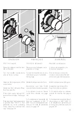 Preview for 13 page of Axor Edge 46460001 Installation/User Instructions/Warranty