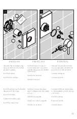 Preview for 15 page of Axor Edge 46460001 Installation/User Instructions/Warranty