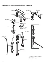 Предварительный просмотр 16 страницы Axor hansgrohe Urquiola 11041 1 Series Installation Instructions / Warranty