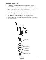 Preview for 3 page of Axor High Spout 38030XX1 Installation Instructions Manual