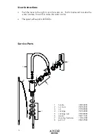 Preview for 6 page of Axor High Spout 38030XX1 Installation Instructions Manual