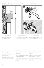 Предварительный просмотр 4 страницы Axor Montreux 04746xx0 Series Installation/User Instructions/Warranty