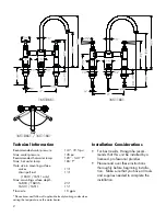 Preview for 2 page of Axor Montreux 16510XX1 Installation Instructions / Warranty