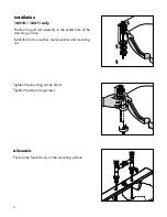 Preview for 4 page of Axor Montreux 16510XX1 Installation Instructions / Warranty