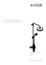 Предварительный просмотр 1 страницы Axor Montreux 16572 1 Series Installation/User Instructions/Warranty