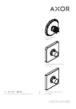 Axor Montreux 16815007 Instructions For Use/Assembly Instructions предпросмотр