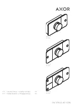 Предварительный просмотр 1 страницы Axor One 45711 3 Series Assembly Instructions Manual