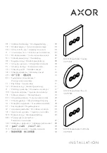 Предварительный просмотр 1 страницы Axor ShowerSelect Round 36727 Series Installation Instructions Manual