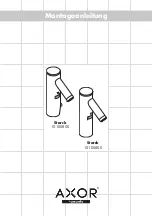 Axor Starck 10100800 Assembly предпросмотр