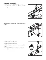 Preview for 3 page of Axor Starck 10135XX1 Installation Instructions / Warranty