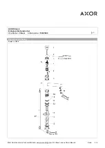 Предварительный просмотр 3 страницы Axor Starck  10801000 Instructions For Use/Assembly Instructions