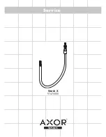 Axor Starck X 97475000 Service предпросмотр