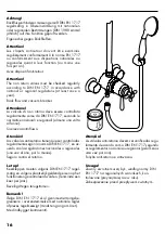 Предварительный просмотр 16 страницы Axor Terrano 37670 Series Manual