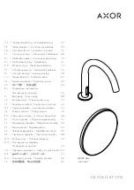 Axor Uno 38010 Series Instructions For Use/Assembly Instructions предпросмотр