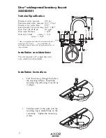 Предварительный просмотр 2 страницы Axor Uno Widespread Lavatory Set 38053XX1 Installation Instructions / Warranty