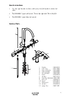 Предварительный просмотр 5 страницы Axor Uno2 38040XX1 Installation Instructions / Warranty