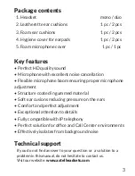 Preview for 3 page of Axtel Elite HDvoice duo User Manual