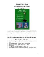 Предварительный просмотр 1 страницы Axtell EASY-TALK Quick Start Manual