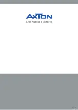 Предварительный просмотр 12 страницы AXTON ATB20A Installation & Operation Manual