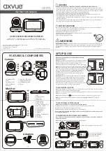 Preview for 1 page of Axvue E9650W Instruction Manual