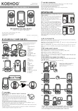 Axvue KOEHOG E622 Instruction Manual preview