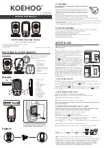 Preview for 1 page of Axvue KOEHOG K882 Instruction Manual