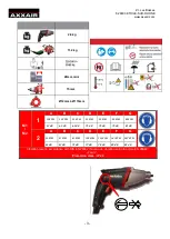 Предварительный просмотр 3 страницы AXXAIR DC115-AM1 Operating Instructions Manual