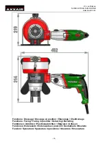 Предварительный просмотр 4 страницы AXXAIR DC115-AM1 Operating Instructions Manual