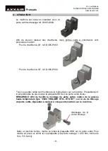 Предварительный просмотр 8 страницы AXXAIR DC115-AM1 Operating Instructions Manual