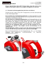 Предварительный просмотр 29 страницы AXXAIR DC115-AM1 Operating Instructions Manual