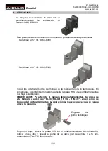 Предварительный просмотр 38 страницы AXXAIR DC115-AM1 Operating Instructions Manual