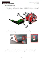 Предварительный просмотр 52 страницы AXXAIR DC115-AM1 Operating Instructions Manual