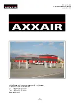 Предварительный просмотр 56 страницы AXXAIR DC115-AM1 Operating Instructions Manual