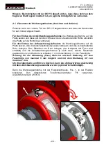 Предварительный просмотр 29 страницы AXXAIR DC115-BM1 Operating Instructions Manual