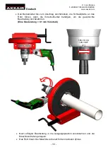 Предварительный просмотр 33 страницы AXXAIR DC115-BM1 Operating Instructions Manual