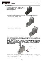 Предварительный просмотр 38 страницы AXXAIR DC115-BM1 Operating Instructions Manual