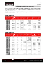 Предварительный просмотр 10 страницы AXXAIR SATF-115NDHX User Instructions