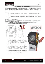 Предварительный просмотр 19 страницы AXXAIR SATF-115NDHX User Instructions