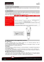 Предварительный просмотр 50 страницы AXXAIR SATF-115NDHX User Instructions