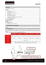 Предварительный просмотр 17 страницы AXXAIR SATO-115E41 Original Instructions Manual