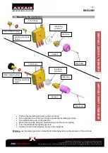 Предварительный просмотр 21 страницы AXXAIR SATO-115E41 Original Instructions Manual