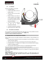 Предварительный просмотр 51 страницы AXXAIR SATO-115E41 Original Instructions Manual