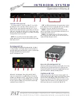 Preview for 2 page of Axxent MS-200 Operation Manual