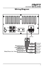 Preview for 3 page of Axxera AC328BT Installation & Owner'S Manual