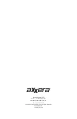 Preview for 18 page of Axxera AC328BT Installation & Owner'S Manual