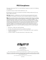 Предварительный просмотр 28 страницы Axxera AC404iM Installation & Owner'S Manual