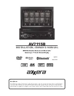 Axxera AV6115B Installation & Owner'S Manual preview