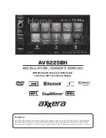 Axxera AV6225BH Owner'S Manual предпросмотр