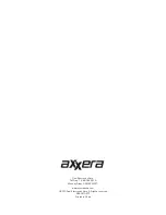 Предварительный просмотр 32 страницы Axxera AV6225BH Owner'S Manual